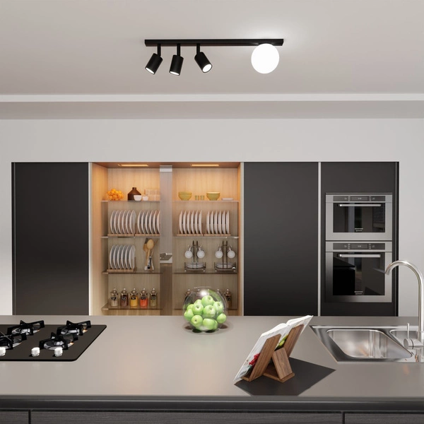 Lampa sufitowa Emibig BASTER 4 Czarny 1314/4