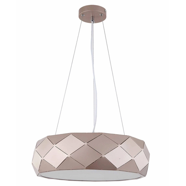 Lampa wisząca REUS, złota, 3x40W E27