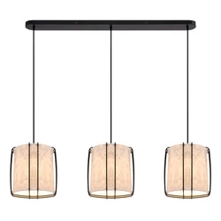 Lampa wisząca CARDINE E27 60W Tyvek | Biały