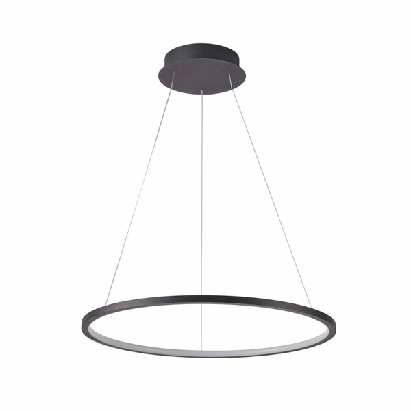 Lampa wisząca Italux Vinola 80cm 48W LED barwa zmienna | złoty