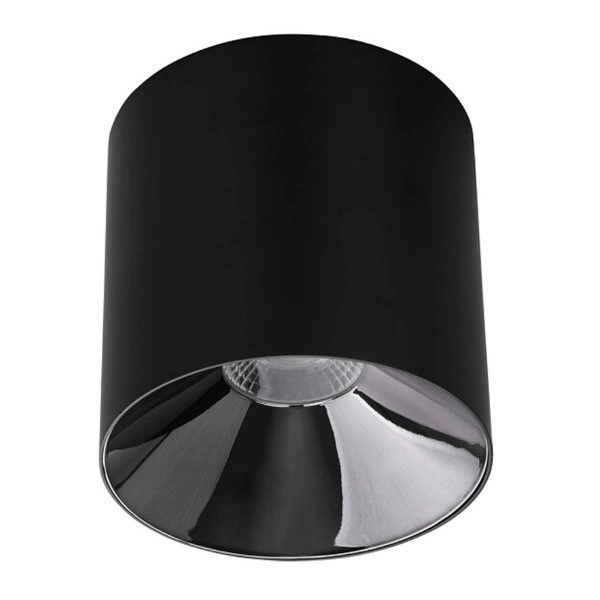 Lampa sufitowa plafon IOS 20W LED 4000K kąt 36° | czarny 8736