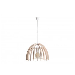 Aldex Lampa wisząca FOREST 970G, biały/drewno, 1x60W E27
