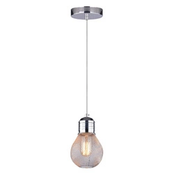 Lampa wisząca GLIVA 31-58652 chromowa 1x60W E27