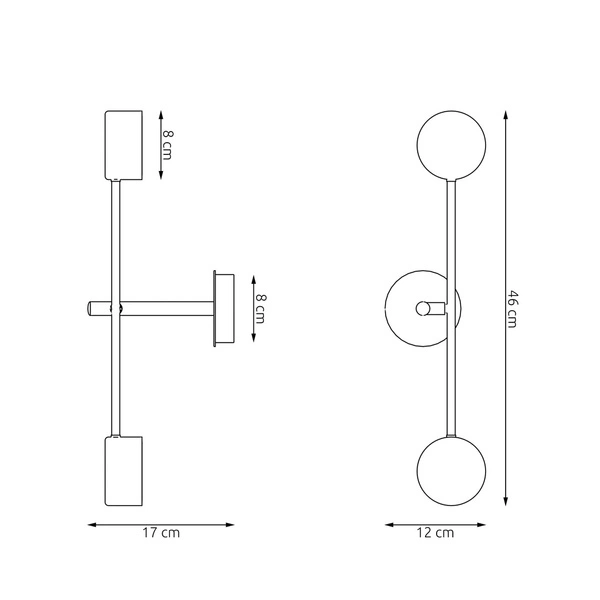 Lampa wisząca Emibig NATSU K2 BL 1444/K2