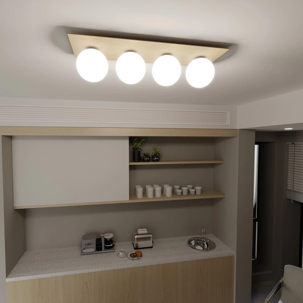 Lampa sufitowa Emibig KENZO 4 1142/4