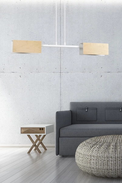 Lampa wisząca Emibig ZAPER 2 Biały 617/2