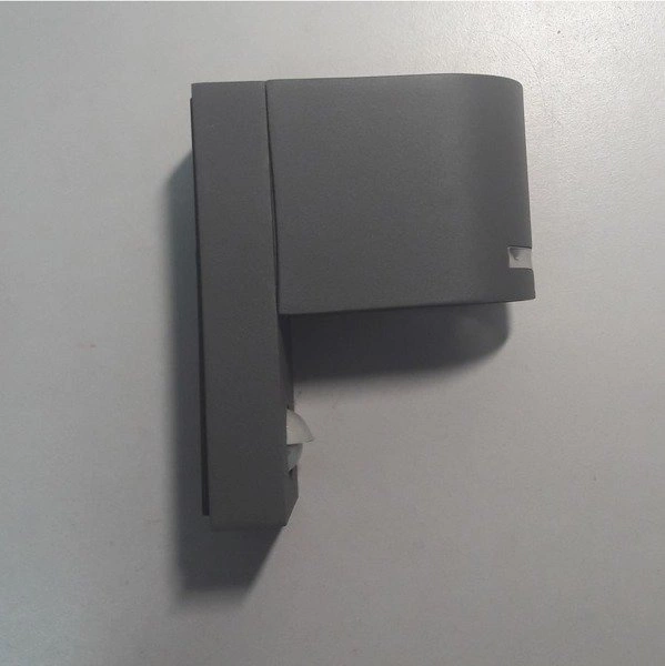 Lampa nad drzwi QUAZAR 13 SZARA z czujnikiem