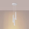 Lampa wisząca PRYSM 3P biała