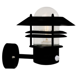 Kinkiet BLOK E27 60W Metal | Czarny
