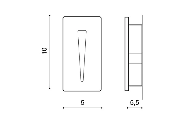 Azzardo RAGGIO WHITE 2963
