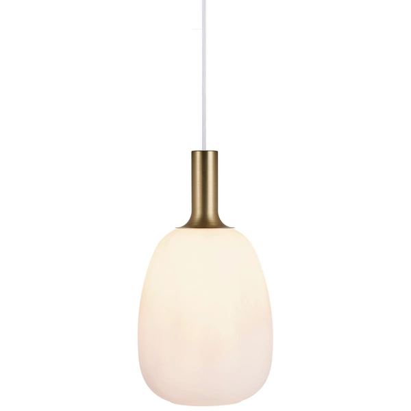 Lampa wisząca ALTON E27 60W Szkło | Biały