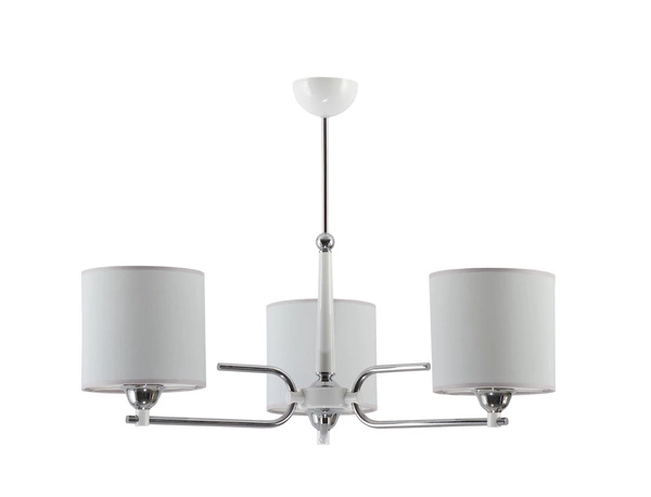 Klasyczny Żyrandol TWINGO wys. 60cm 3xE27 15W IP20 | Chrom