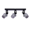 Lampa sufitowa RANDI, 93-13378, czarny/dymiony, 3x15W E14