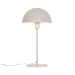 Lampa stołowa ELLEN E14 40W Metal | Beżowy
