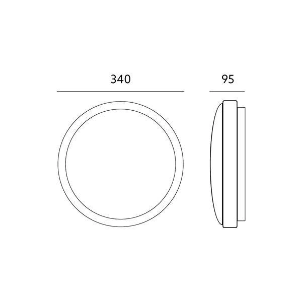 Oprawa ROMERO CZARNA