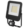 Naświetlacz LED 50W z czujnikiem ruchu PIR ALFA 6000K | czarny