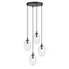 Lampa sufitowa Emibig ASTRAL 4 BL PREMIUM TRANSPARENT 1265/4PREM