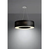 Nowoczesna lampa wisząca SATURNO SL.0752 70 cm czarna 6xE27