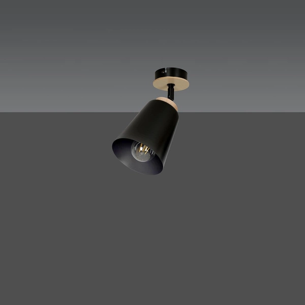 Lampa sufitowa Emibig ATLAS 1 Czarny 725/1