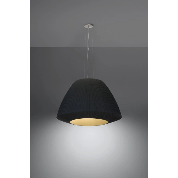 Nowoczesna lampa wisząca BELLA 60 SL.0734 czarna 3xE27