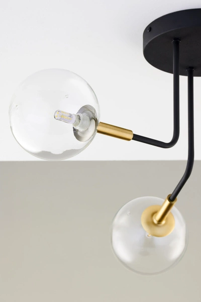 Nowoczesna Lampa sufitowa BURANO wys. 31cm 3xG9 14W IP20 | Złoty