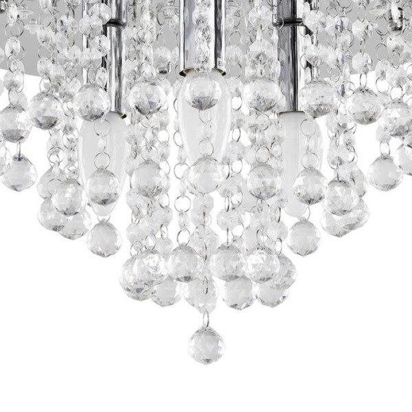 Kryształowy plafon Keter Lighting CRYSTAL 115 średnica 38cm