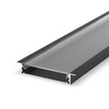 Profil LED P21-1 architekt 200cm szer. 41mm | do osłonek C6 | czarny