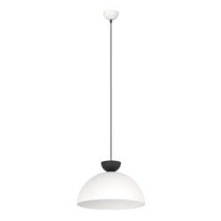 Lampa wisząca Emibig LUNARO 1L BL Biały/Czarny 1475/1L