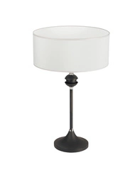 Klasyczna Lampka biurkowa KASZMIR wys. 54cm 1xE27 15W IP20 | Grafitowy