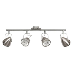 Lampa sufitowa Oliver w zestawie 4xGU10 LED 5,5W Chrom Metal/Satynowy Metal 5109427