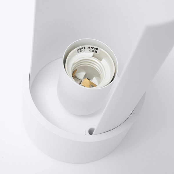 Lampa biurkowa FLASH biała