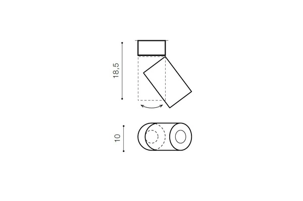 SIENA 20W 4000K CHROME