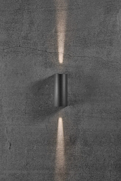 Kinkiet ASBOL LED 3000K Biała ciepła Aluminium | Czarny