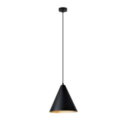 Lampa wisząca Emibig REBEL 1 Czarny/GOLD 1271/1