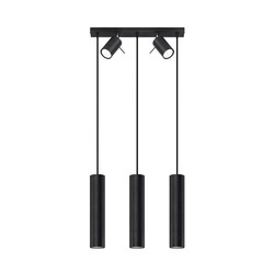 Lampa wisząca RING 3, SL.1099, czarna, 5x40W GU10