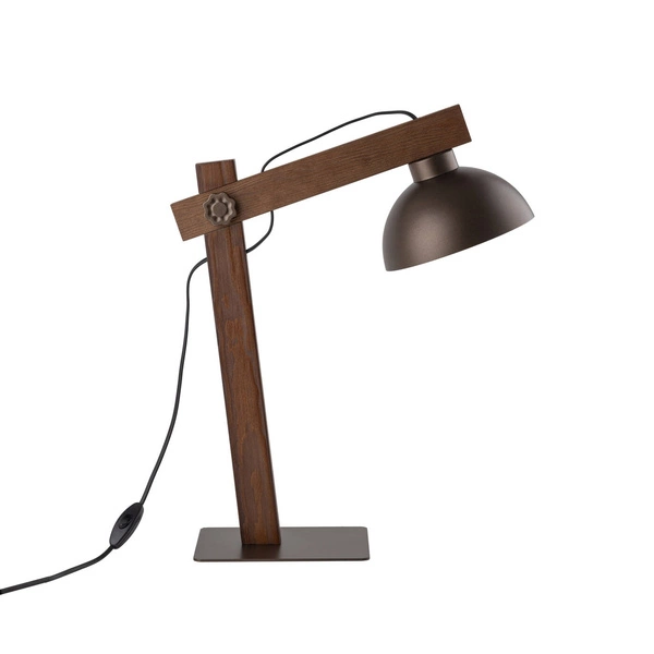 OSLO BROWN LAMPKA NOCNA 1 5788
