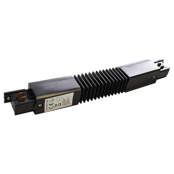 Łącznik szynoprzewodu 3-fazowego TRACK LIGHT, czarny, typ: Flexi, ML7100