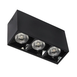 Lampa liniowa natynkowa 9w 4000K czarna JDL-6T