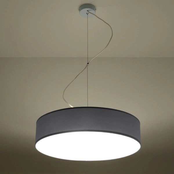 Lampa Wisząca ARENA 45 PVC Stal szara 3 x 15W LED, SL.0119