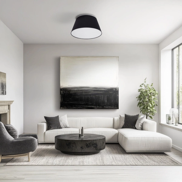 FORMO BLACK LAMPA SUFITOWA 2XE27 380