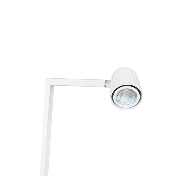 Lampa podłogowa Tokio, biała, 1x50W GU10