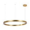 Midway lampa wisząca pierścień duża śr.80 cm 54W | złoty