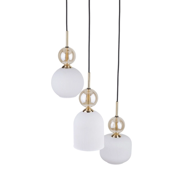 SOPHIA COGNACWHITE LAMPA WISZACA 3XE14