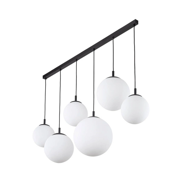 ESME WHITE LAMPA WISZĄCA 6 PŁ LISTWA 4792