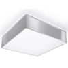 Plafon Sollux HORUS 35 Lampa sufitowa PVC, Stal, szary 2 x 15W LED, SL.0137