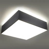 Plafon Sollux HORUS 35 Lampa sufitowa PVC, Stal, szary 2 x 15W LED, SL.0137