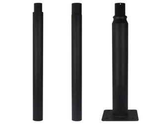 Składany słup oświetleniowy 3m czarny PRIME