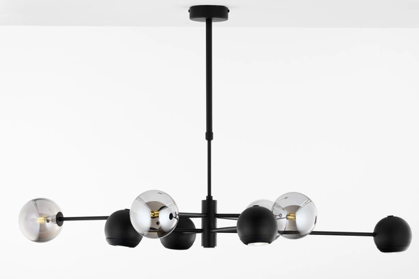 Nowoczesny Żyrandol MOKA wys. 47-69cm 4xG9 4xGU10
14W IP20 | Czarny