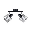 Lampa sufitowa BELUCI 2, czarny/chrom, 2x40W E14, SL.1115