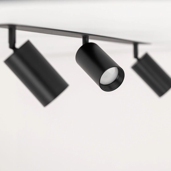 AMIS BLACK 3XGU10 PODTYNKOWY